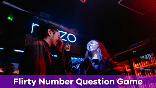 flirty number question game