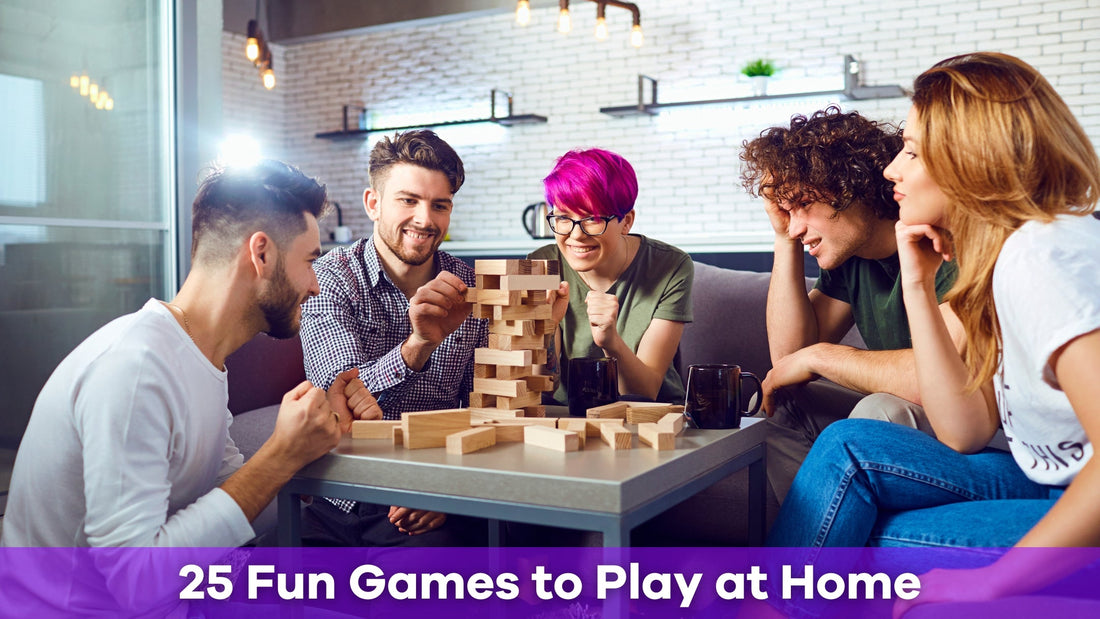 25 Fun Games to Play at Home With Friends or Family