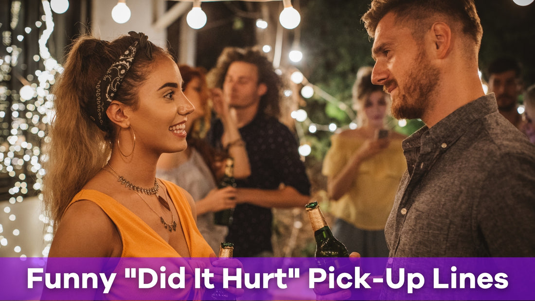 Did it hurt pick up lines