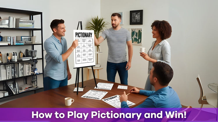 Skill Pictionary Pictionary Rules: How to Play Pictionary and Win | Pick Me Up Game ...