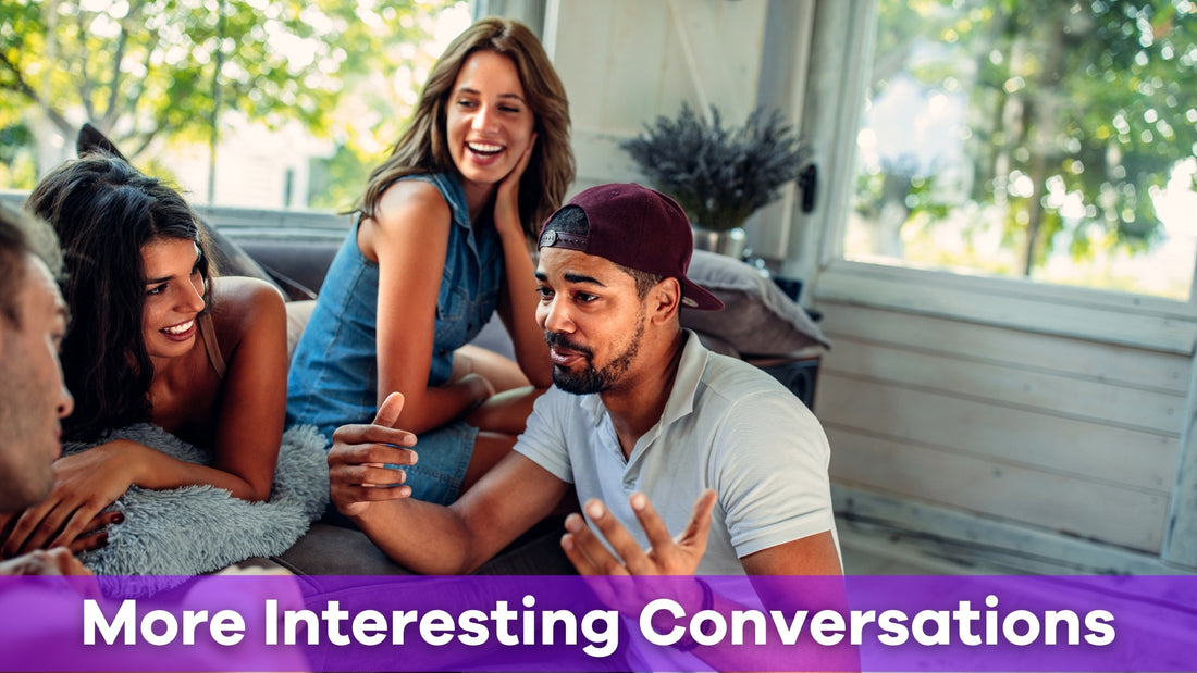 How to Be More Interesting in Conversation | Pick Me Up Game – PickMeUp ...