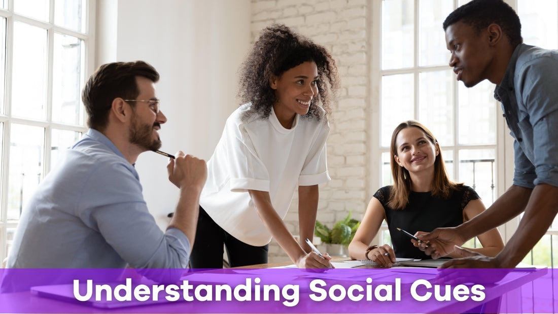a group talking about what are social cues