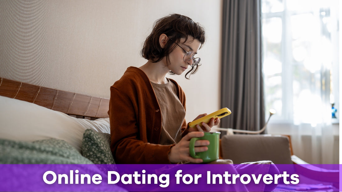 woman thinking about online dating for introverts
