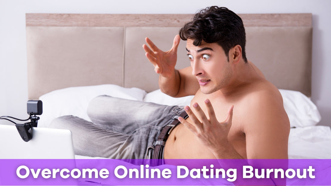 a man trying to overcome online dating burnout