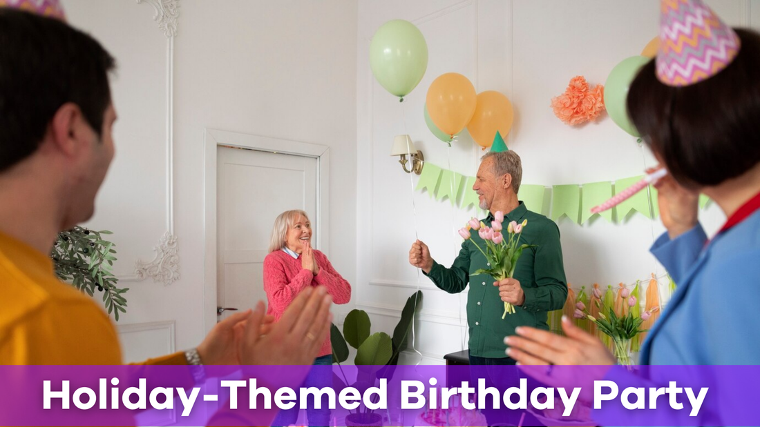 DIY Holiday-Themed Birthday Party Decor Ideas