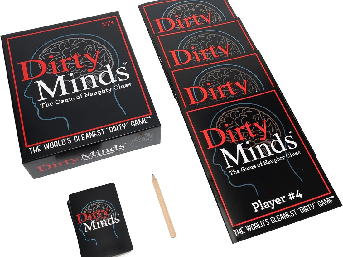 Dirty Minds adult party game box packshot — best dirty trivia games on Amazon 2026