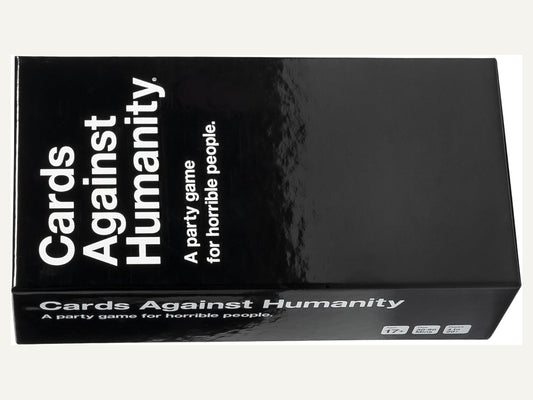 Cards Against Humanity packshot sideways — best Halloween party games for adults 2026