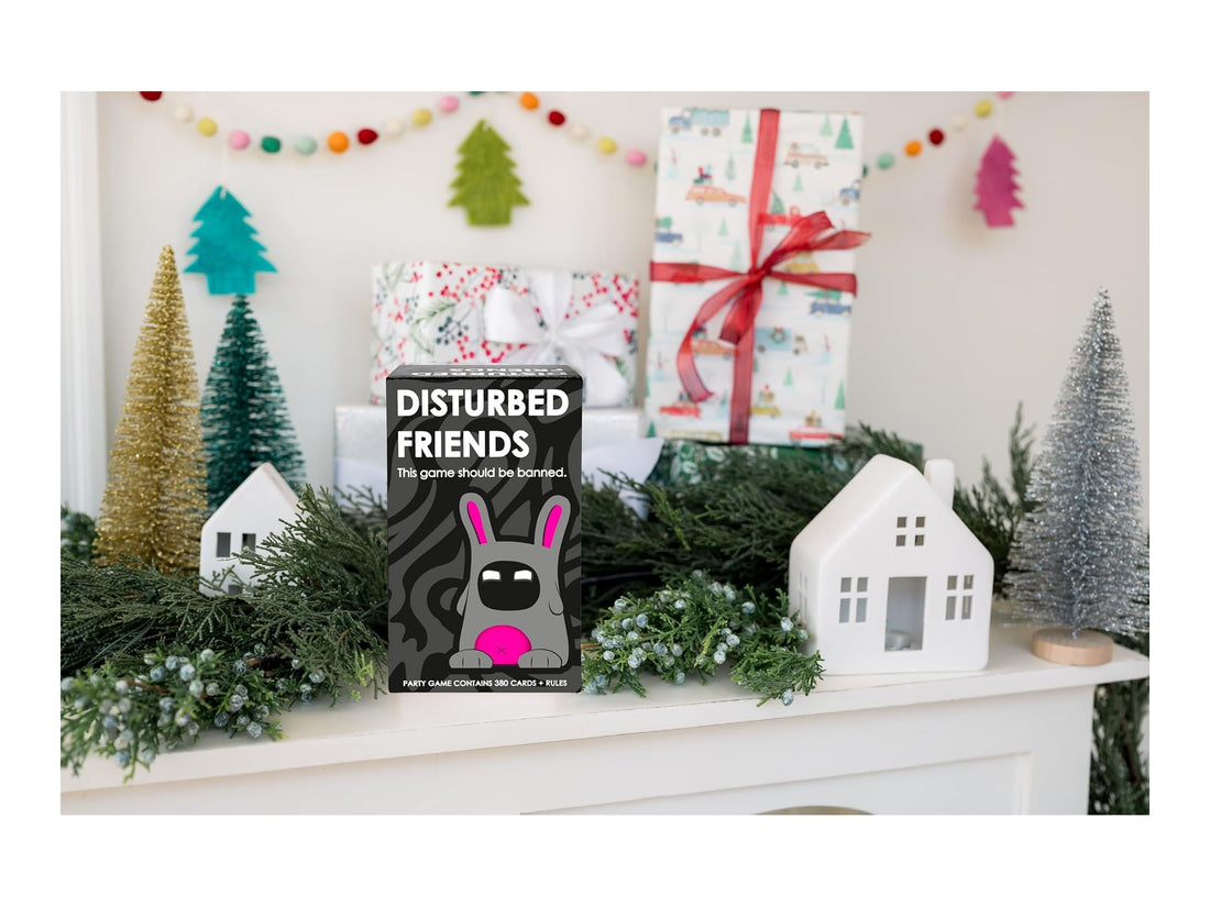 Disturbed Friends party game box — funny gifts for him packshot