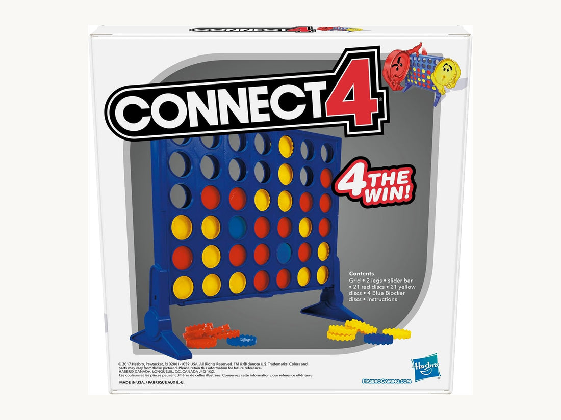Connect 4 family game packshot — family game night pick for how to play Battleship 2026