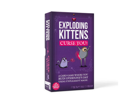 Exploding Kittens Curse You! game box packshot — Target exclusive