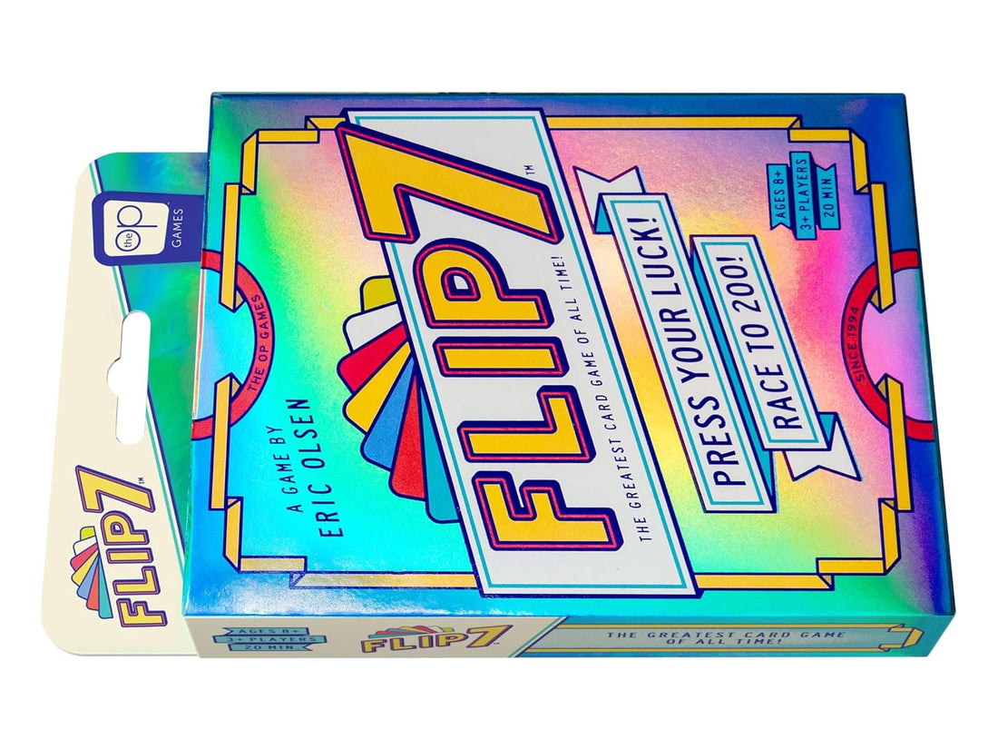 Flip 7 packshot sideways — how to play Rummy 500 encore module 2026