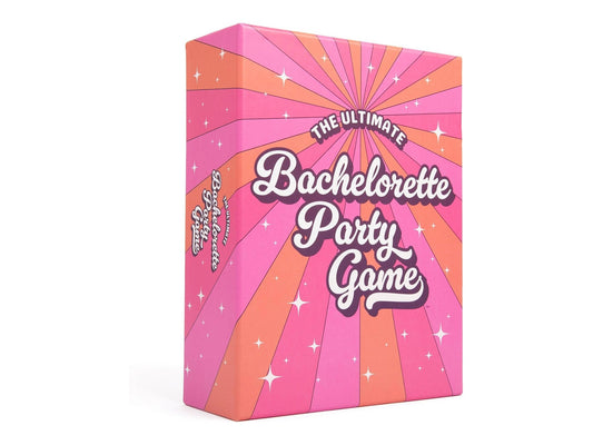 The Ultimate Bachelorette Party Game box packshot — how to play 2026