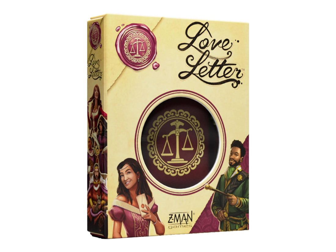 Love Letter card game box by Z-Man Games — full packshot