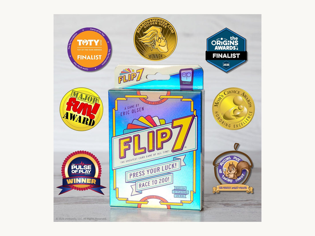 Flip 7 card game packshot — Uno vs Uno Extreme 2026 buying guide